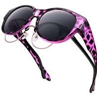 Oversized Cat-Eye Sunglasses with UV400 Polarized Lenses - Esilora