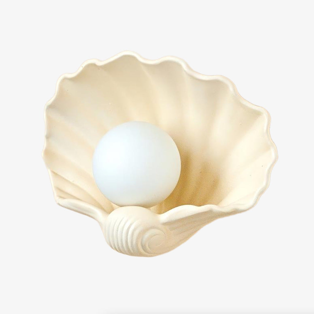 Nautris Shell Wall Lamp - Vintage Resin Lamp for Living Room | Esilora