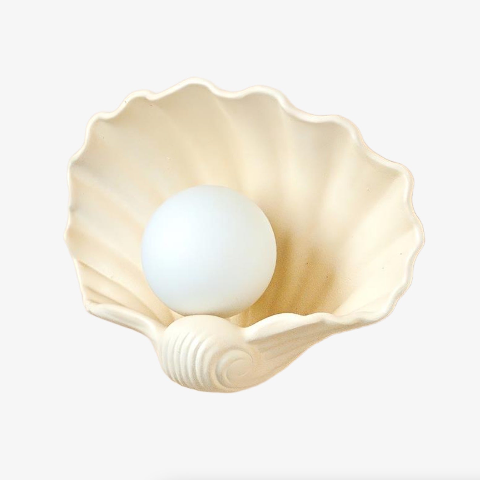 Nautris Shell Wall Lamp - Vintage Resin Lamp for Living Room | Esilora