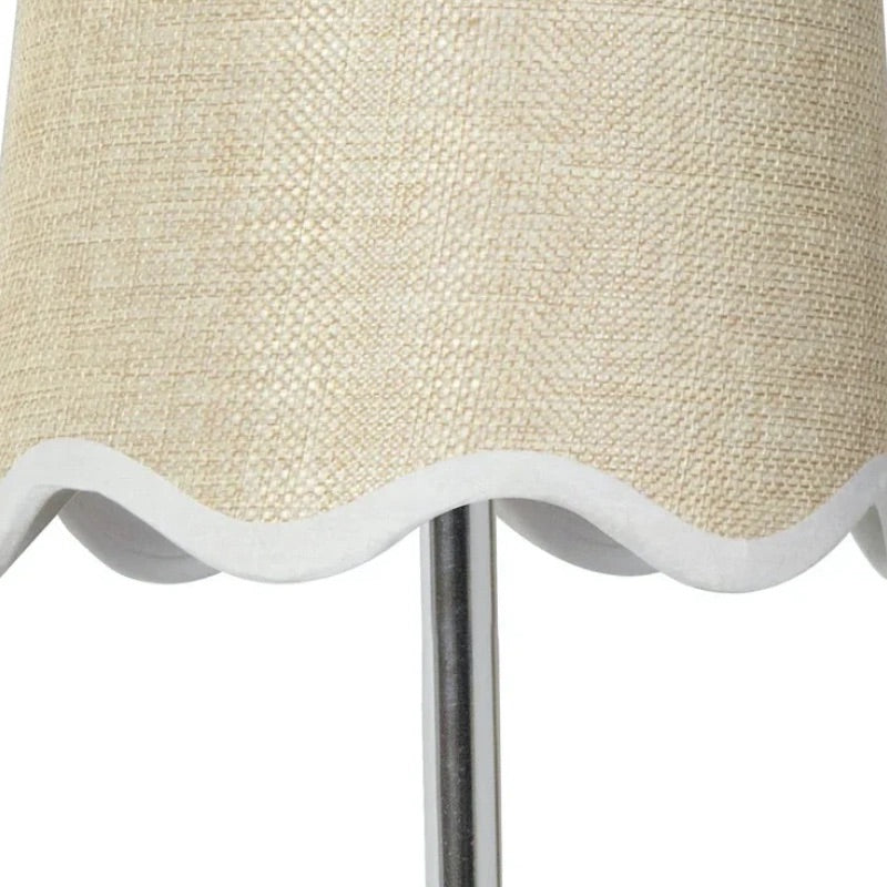 Glissum Modern Curved Metal Wall Lamp with Soft Fabric Shade for Living Room and Hallway | Esilora