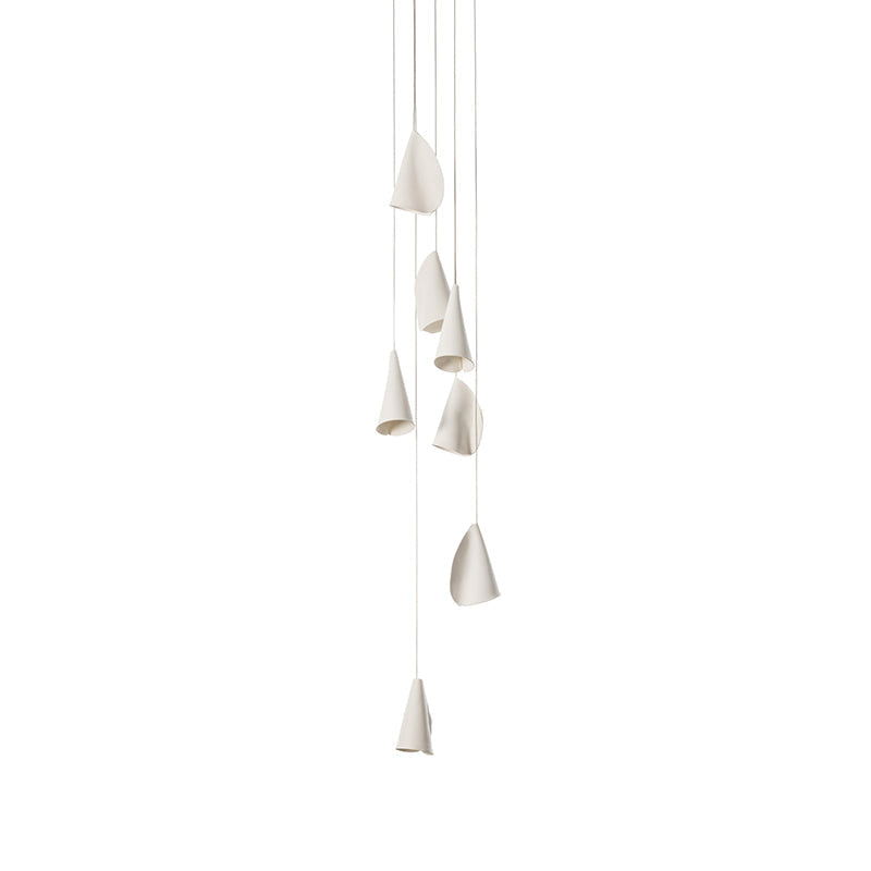 21 Thin Porcelain Pendant Lamp | Esilora