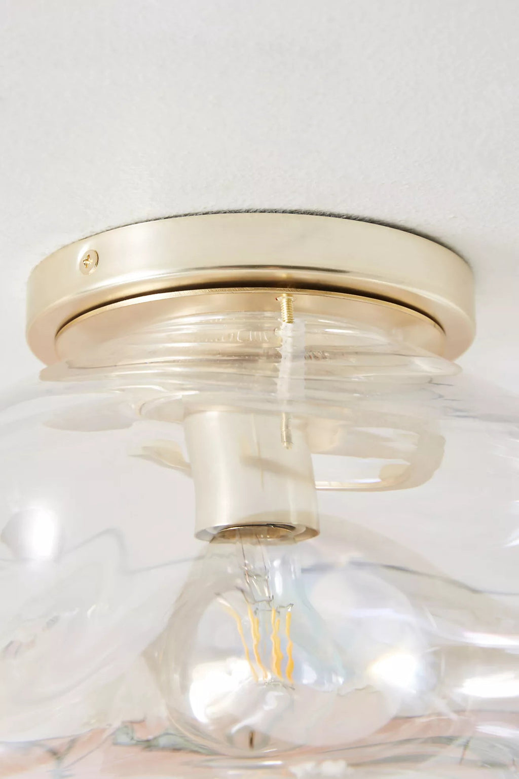 Plafoniera a filo in vetro iridescente Lightail – Lampada da soffitto moderna ed elegante per soggiorno／sala da pranzo | Esilora