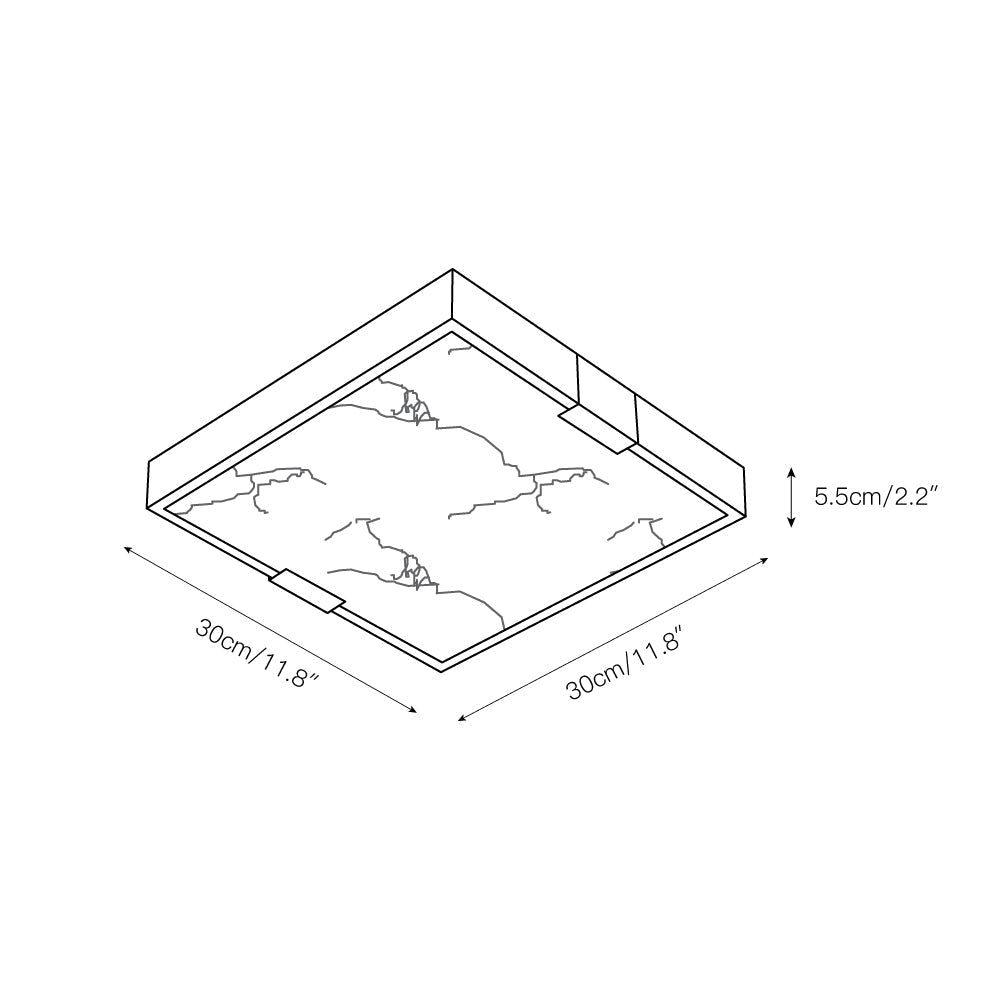 Lucien Alabaster Ceiling Light | Esilora