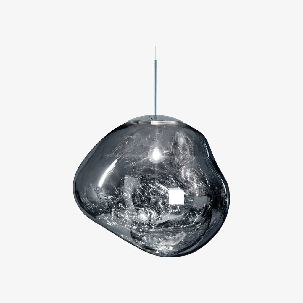Lampe suspendue Glyador à surface dynamique - suspension moderne pour intérieur N28 | Esilora