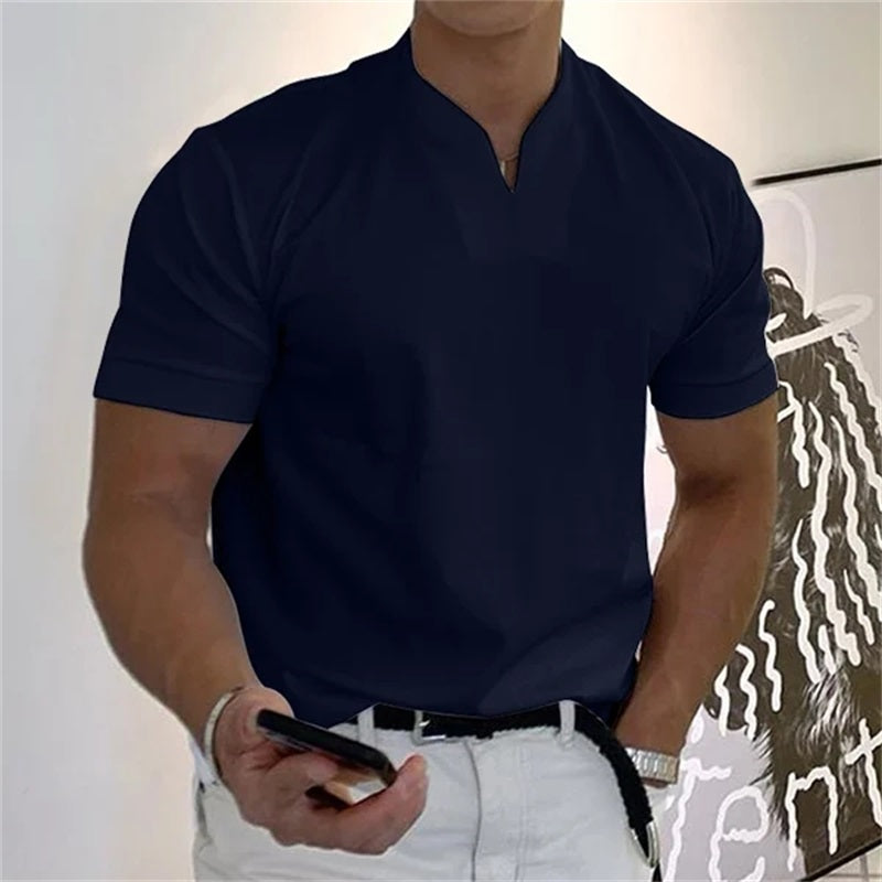 PrimeForm Men’s Business Casual V-Neck — Effortless Sharpness and All-Day Comfort That Moves With You - Esilora