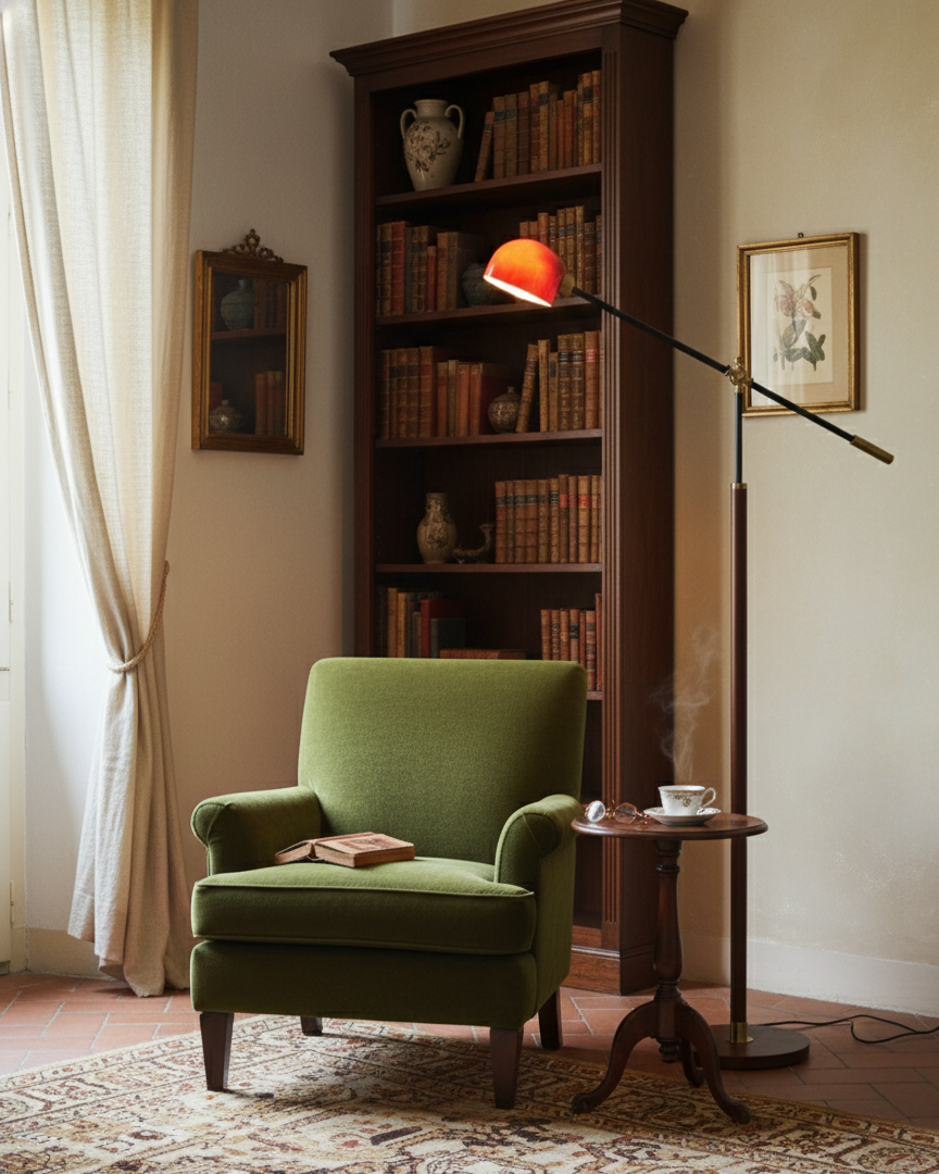 Heritage Swing Floor Lamp | Esilora