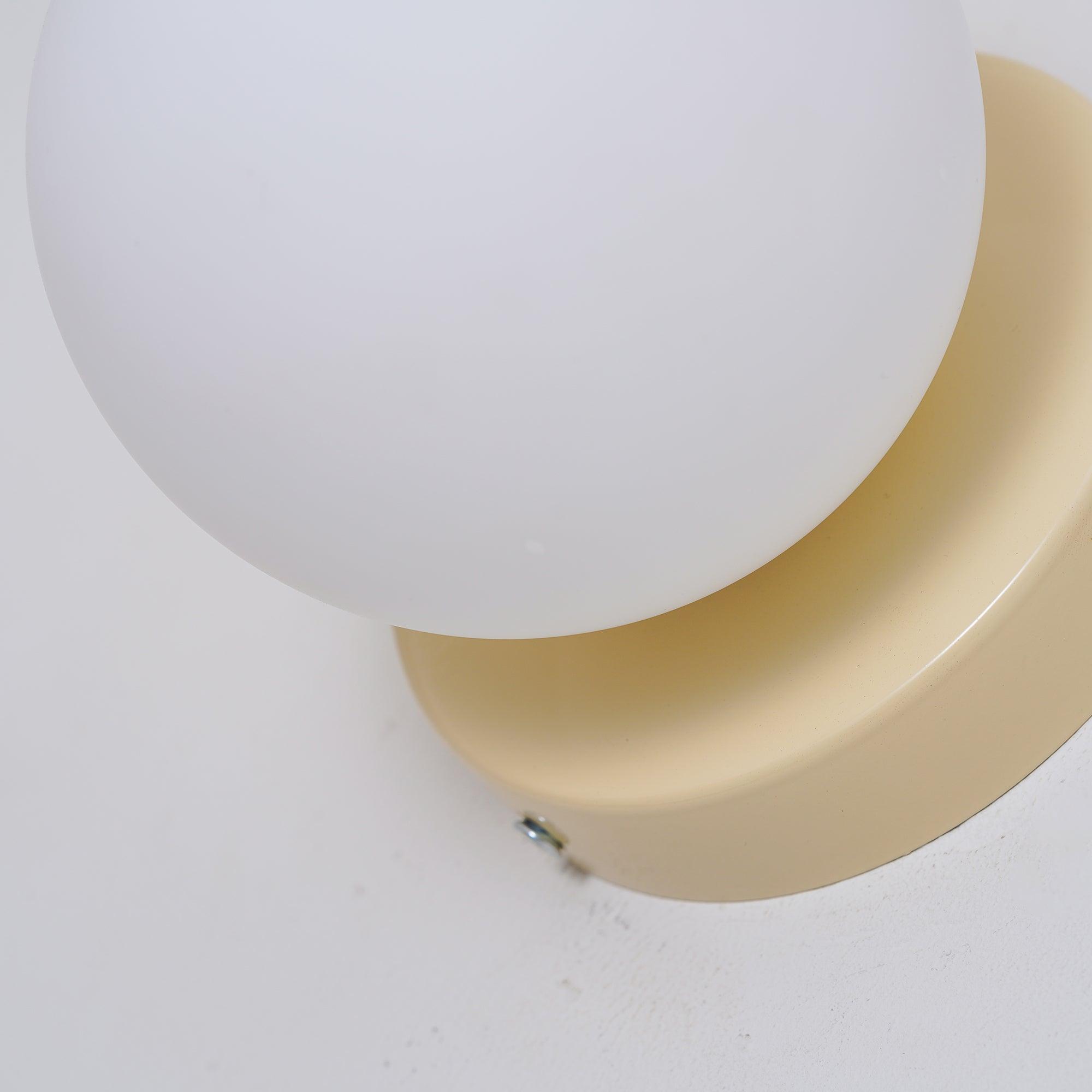Rivolence Minimalist Fluid Modern Round Wall Sconce – Modern Indoor Accent Lighting for Bedroom or Study | Esilora