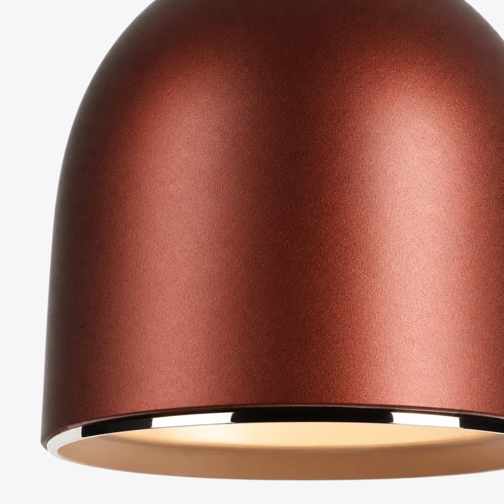 Luz suspensa elevável Ivoran - Candeeiro fino e minimalista em alumínio e acrílico para mesa de cabeceira e secretária | Esilora