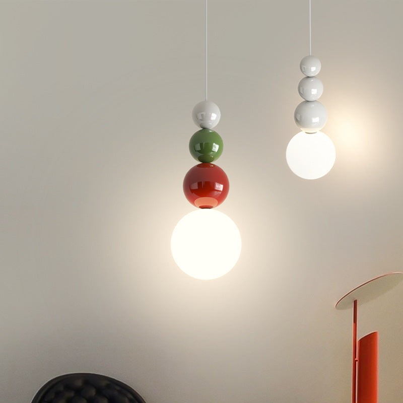 Nordic Style Globe Multicolor Pendant Lamp M35 | Esilora