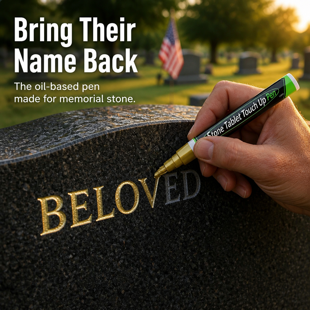 StoneVibe — Bring Faded Memorial Names Back to Sharp, Weatherproof Clarity - Esilora