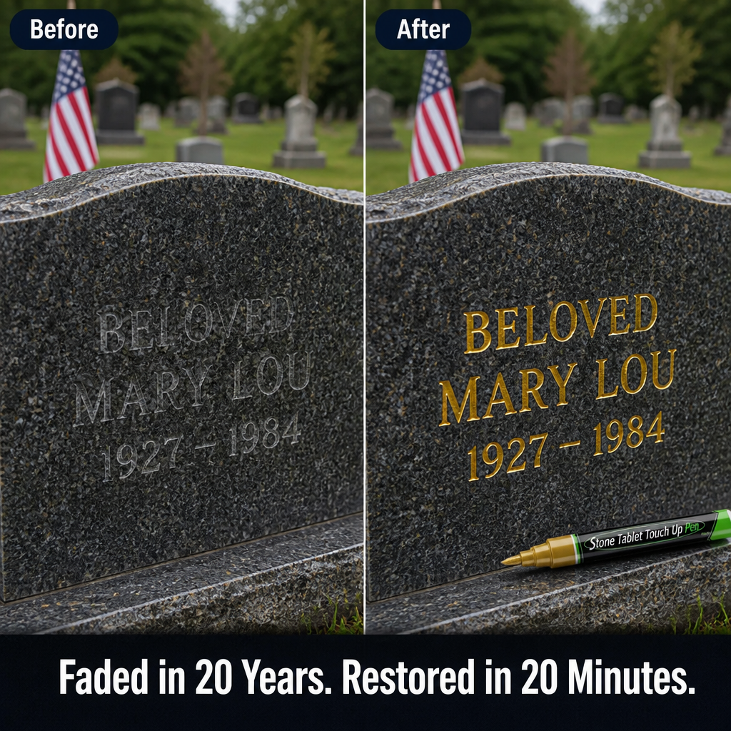 StoneVibe — Bring Faded Memorial Names Back to Sharp, Weatherproof Clarity - Esilora
