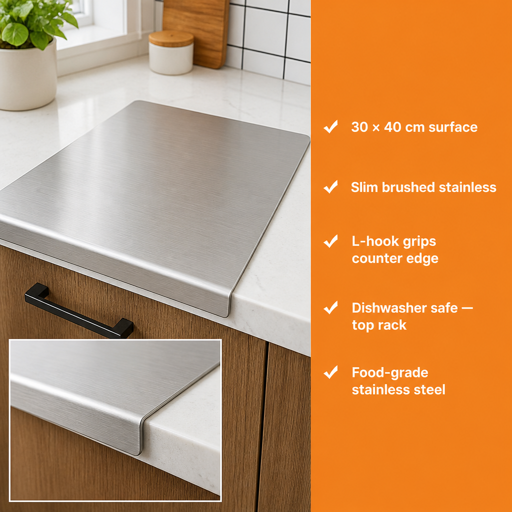 SteelPure — Substitua três tábuas malcheirosas por uma que fica limpa ao passar por água — Esilora