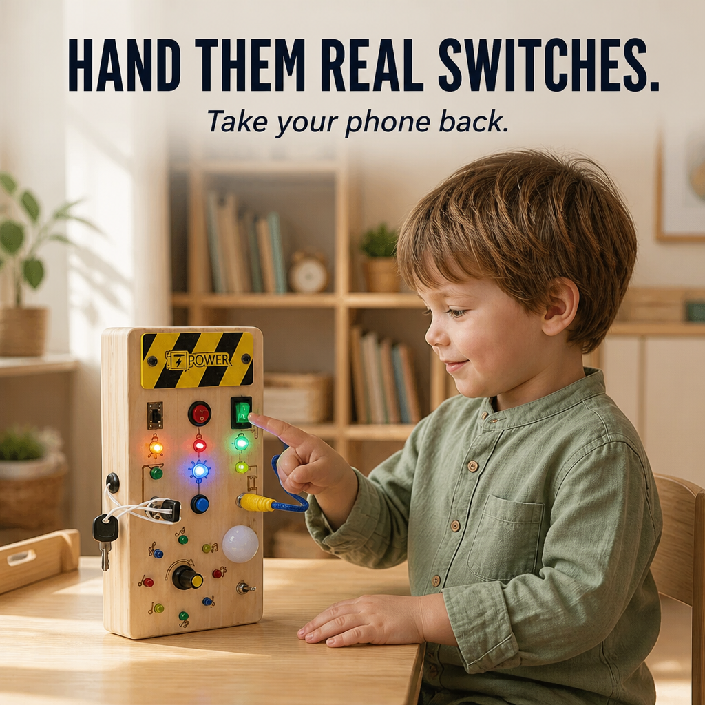 SparkJoy — Trade the Phone Tantrum for 30 Minutes of Quiet Play - Esilora
