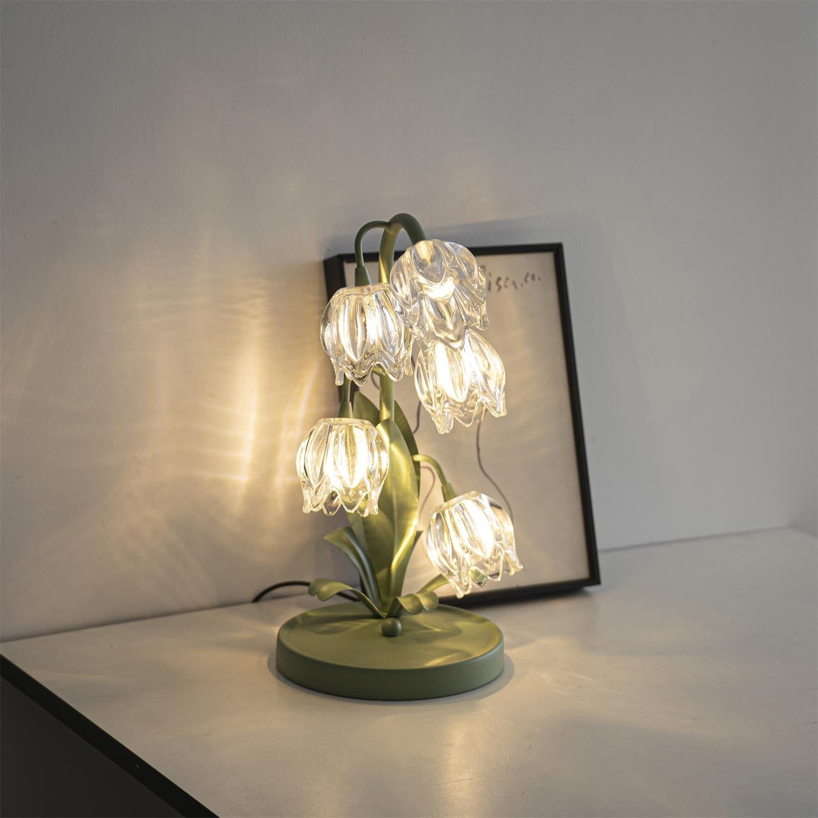 Niya grüne Tischlampe | Esilora