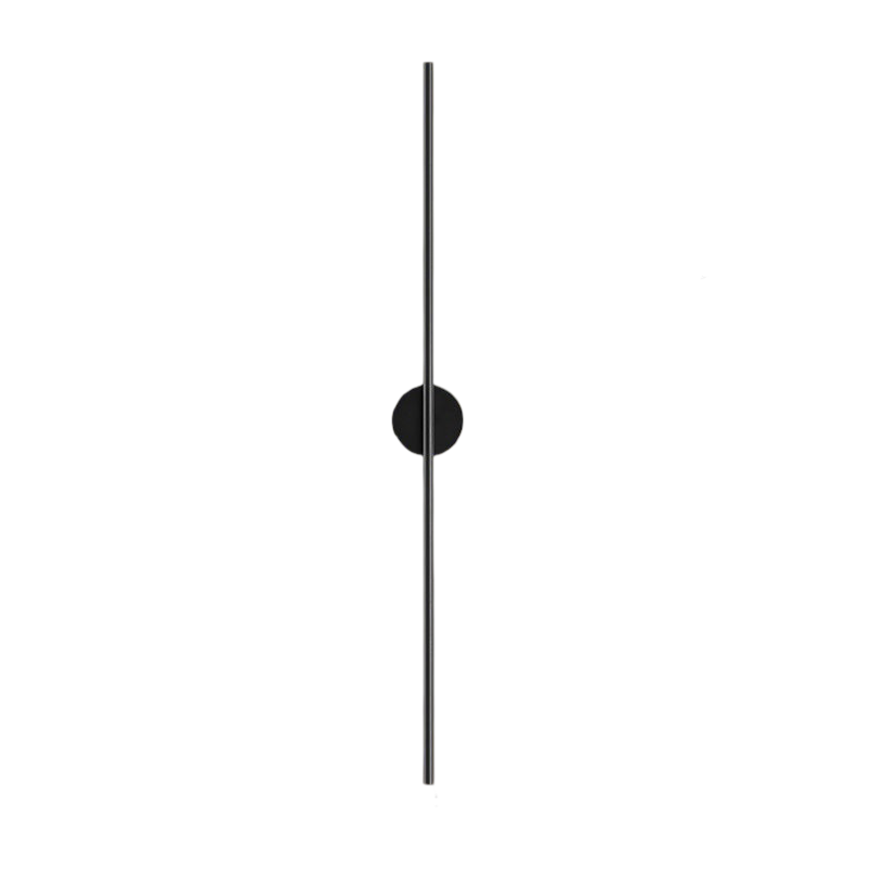Modern Black Aluminum Wall Light | Esilora