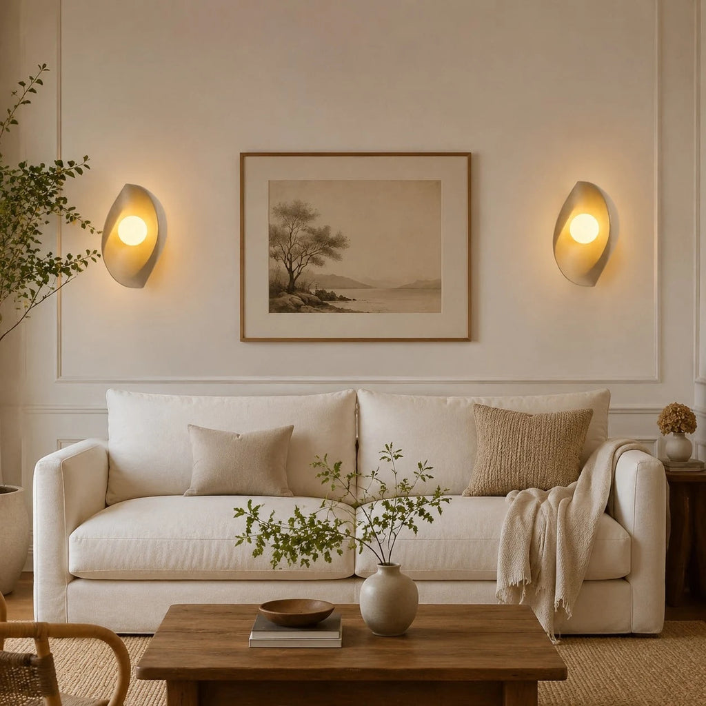 Wabi-Sabi Resin Wall Sconce | Esilora