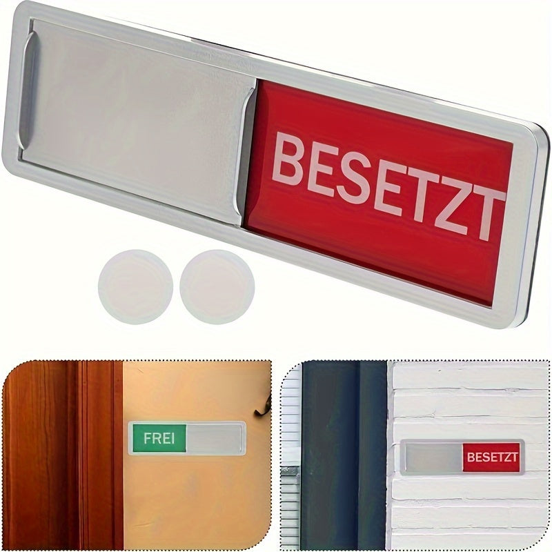Schiebetürschild – Anzeige „Frei/Belegt“ – Esilora