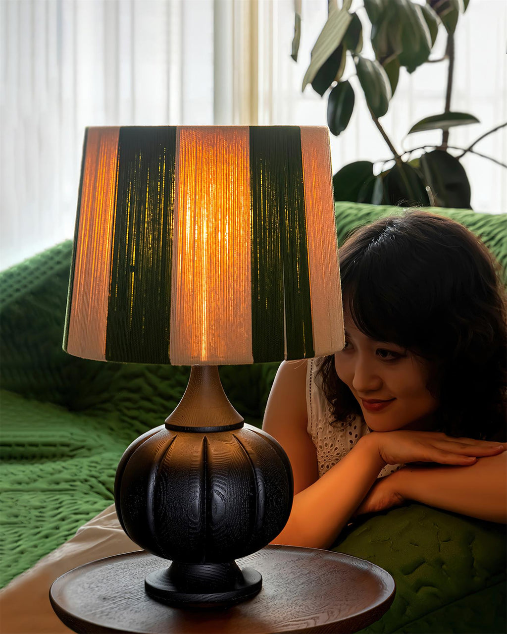 Harmony Stripe-bordlampe | Esilora