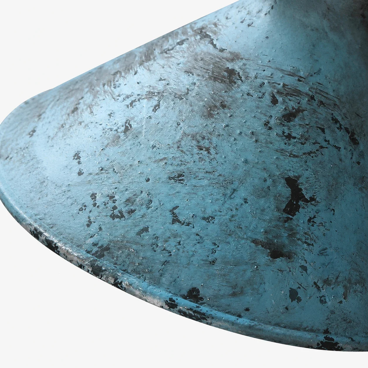 Vintage Industrielle Pendelleuchte aus distressed Metall | Esilora