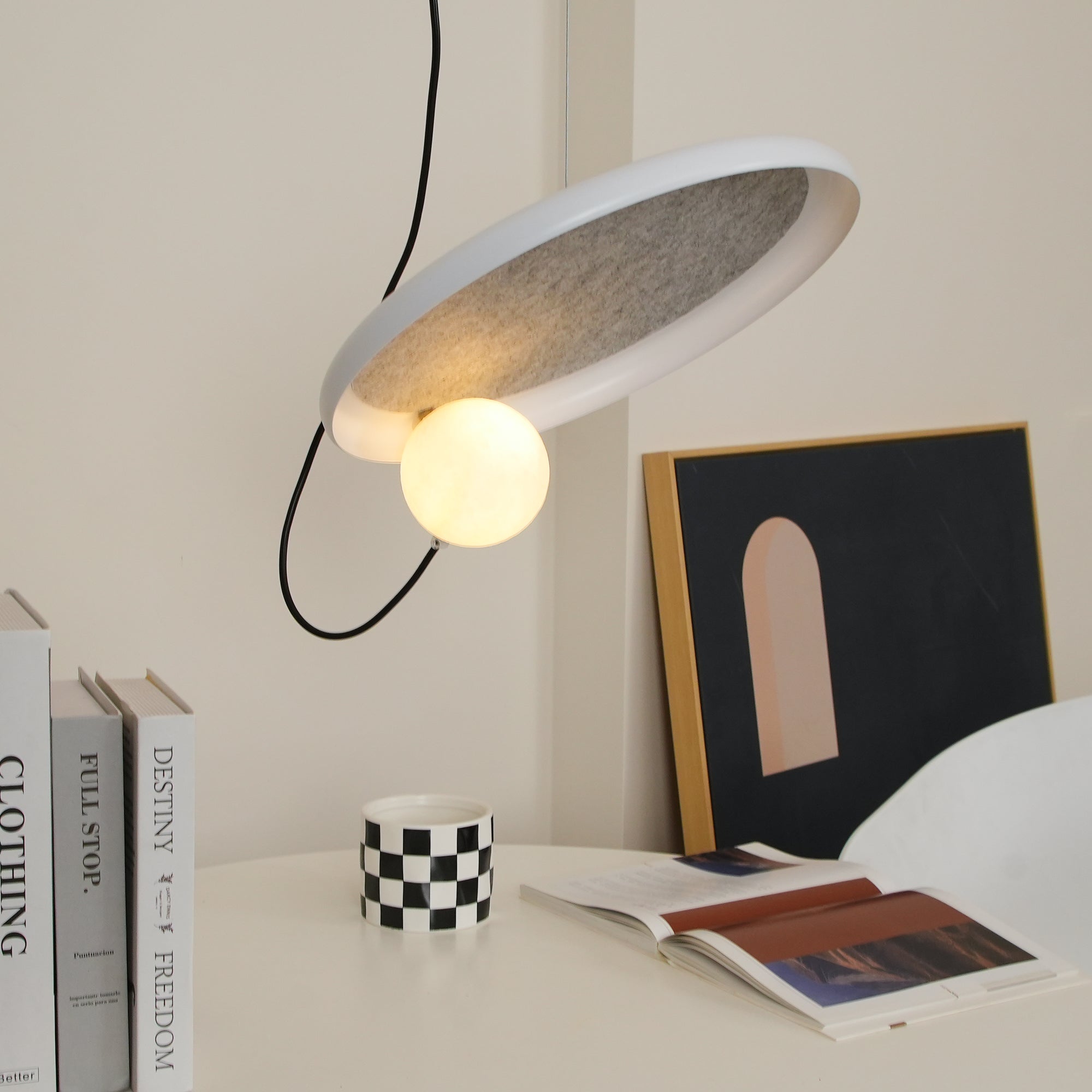 Acoustic Disc Pendant Lamp | Esilora