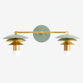 Artivo Layered Timeless Vanity Lighting Fixture With Soft Diffused Light - Great Ideal for Powder Rooms | Esilora