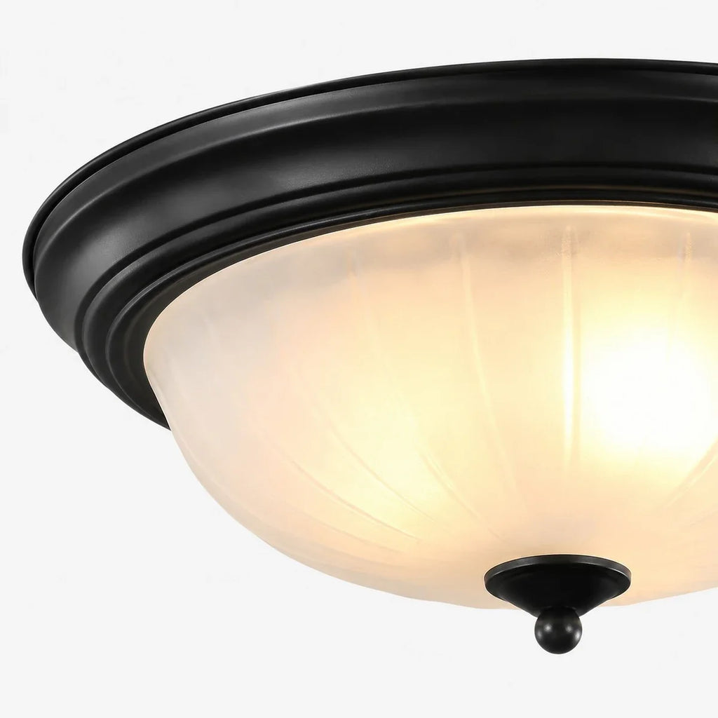 Vintage Scrollwork Flush Mount Ceiling Light | Esilora
