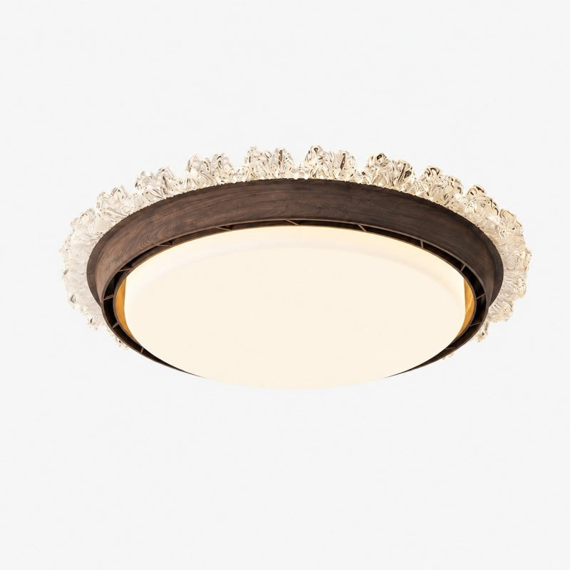 Japansk vintage-rund LED-loftslampe | Esilora
