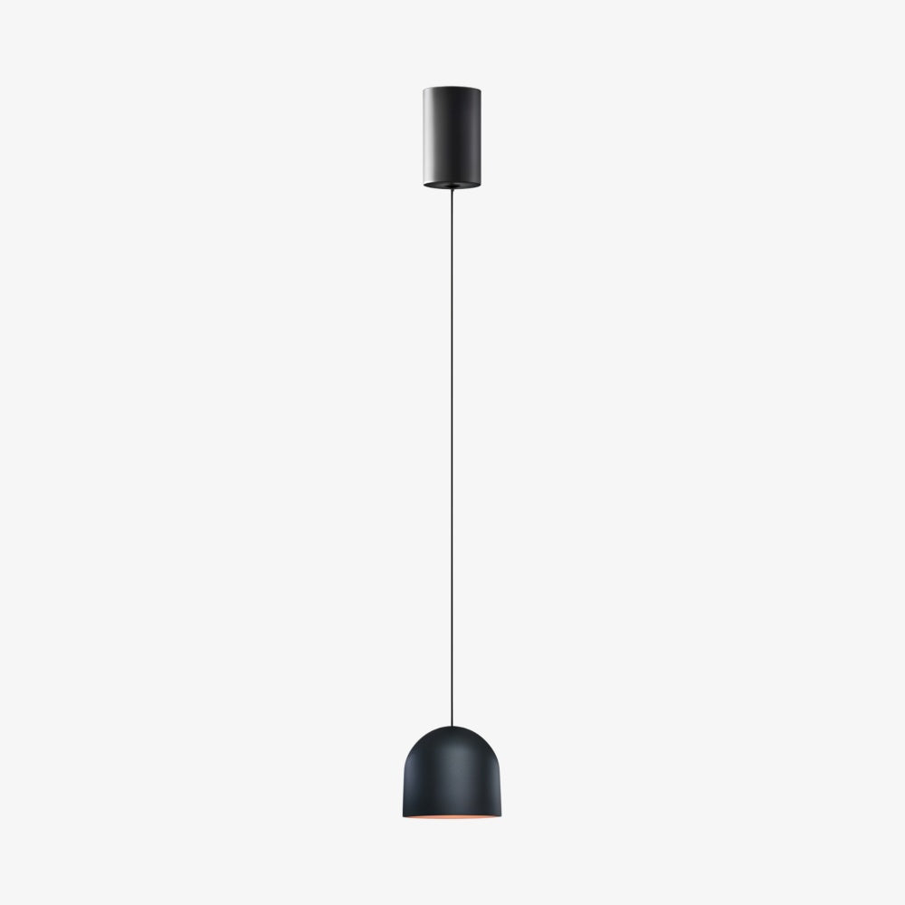 Luz suspensa elevável Ivoran - Candeeiro fino e minimalista em alumínio e acrílico para mesa de cabeceira e secretária | Esilora