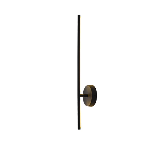 Modern Black Aluminum Wall Light | Esilora