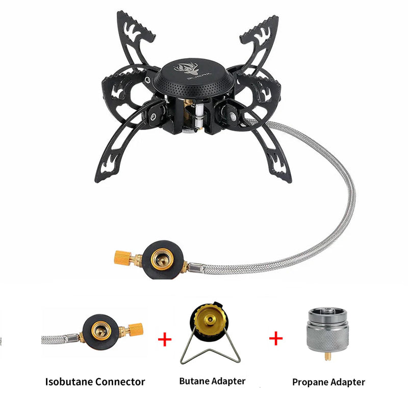 Portable Camping Burner 3800W - Compact Outdoor Stove - Esilora