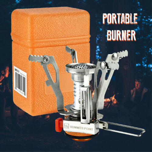 Portable Stove for Camping with Piezo Ignition System - Esilora