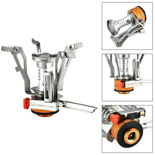 Portable Stove for Camping with Piezo Ignition System - Esilora