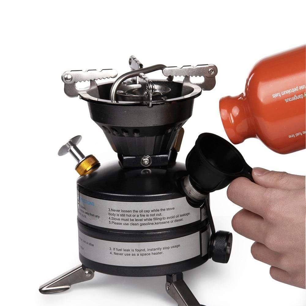 Portable Camping Stove for Outdoor Cooking - Compact Design - Esilora