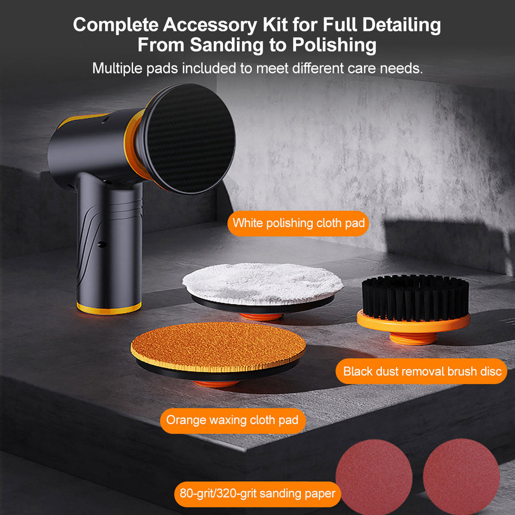 Portable Cordless Car Polishing Kit - Efficient and Strong - Esilora