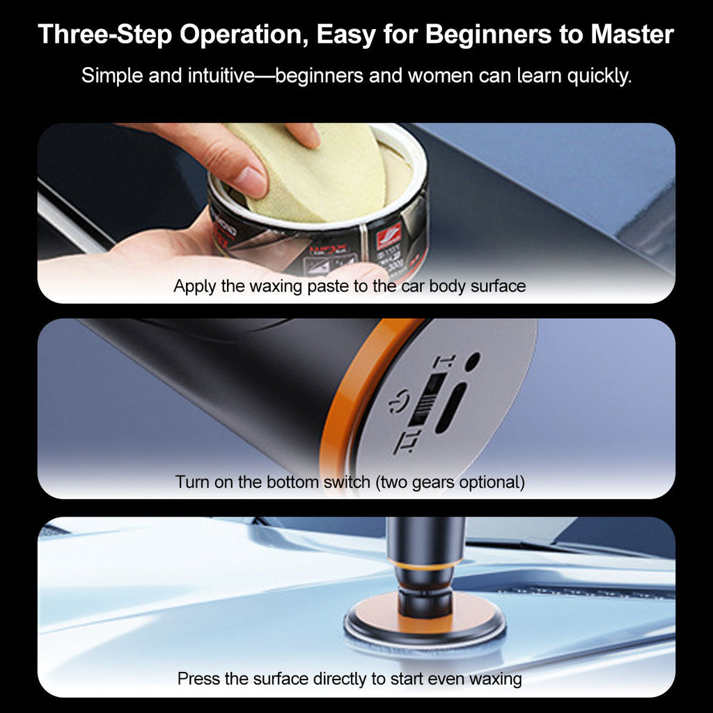 Portable Cordless Car Polishing Kit - Efficient and Strong - Esilora