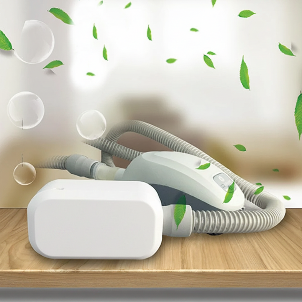 Φορητή συσκευή απολύμανσης CPAP — Αθόρυβη οθόνη χρονοδιακόπτη