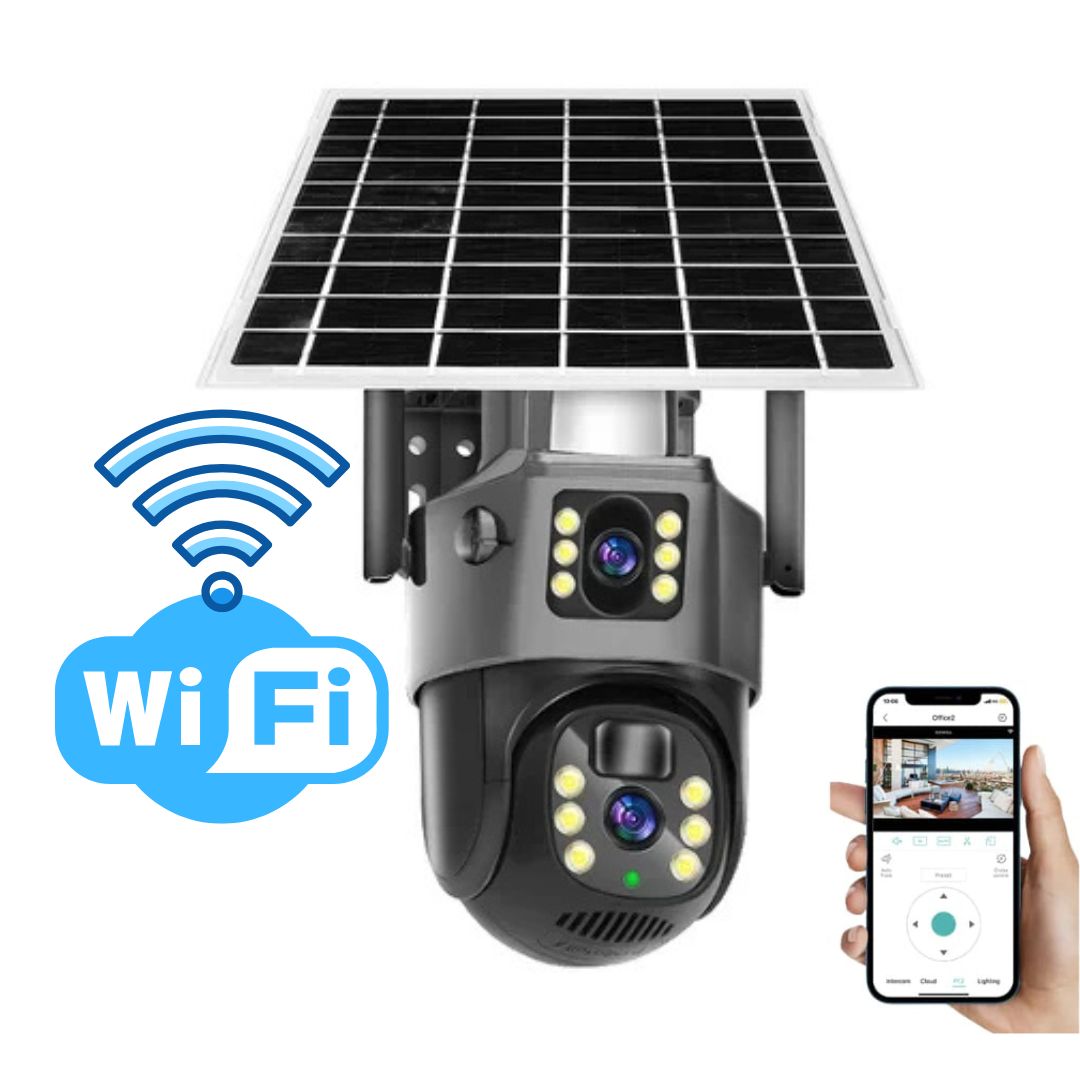 Wireless 4K Security Camera for Smart Outdoor Monitoring
