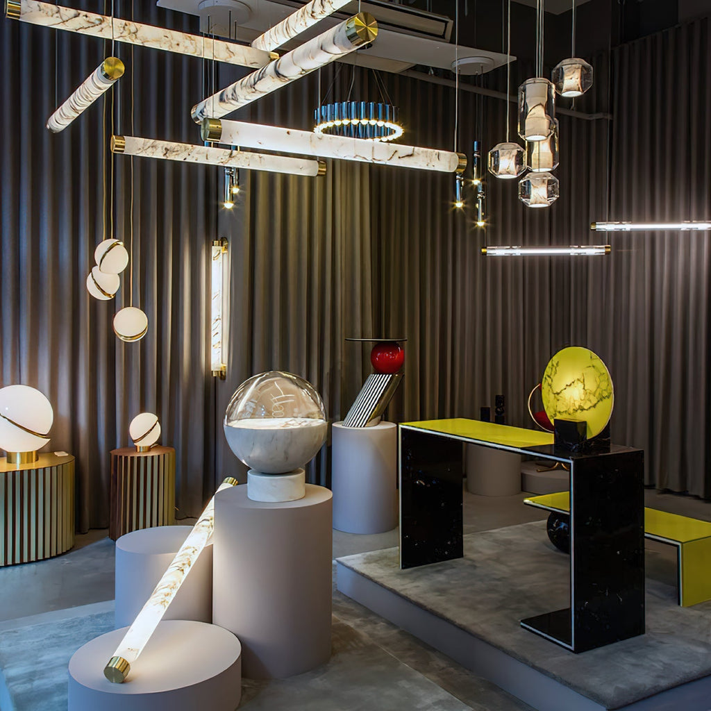 Glass Alabaster Pendant Lamp | Esilora