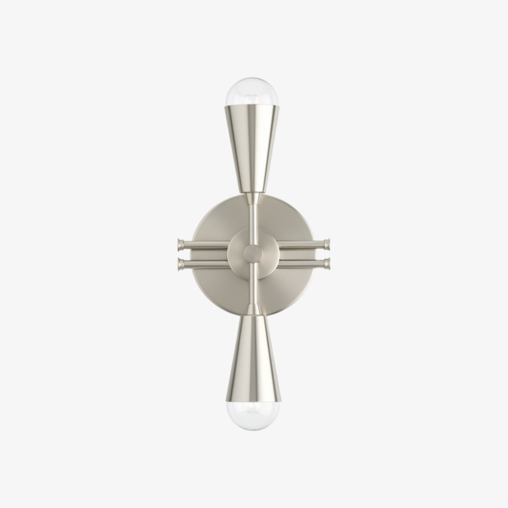 Pyralis Cone Silhouette Wall Lamp – Modern Industrial Style Sconce for Hallway & Entry | Esilora