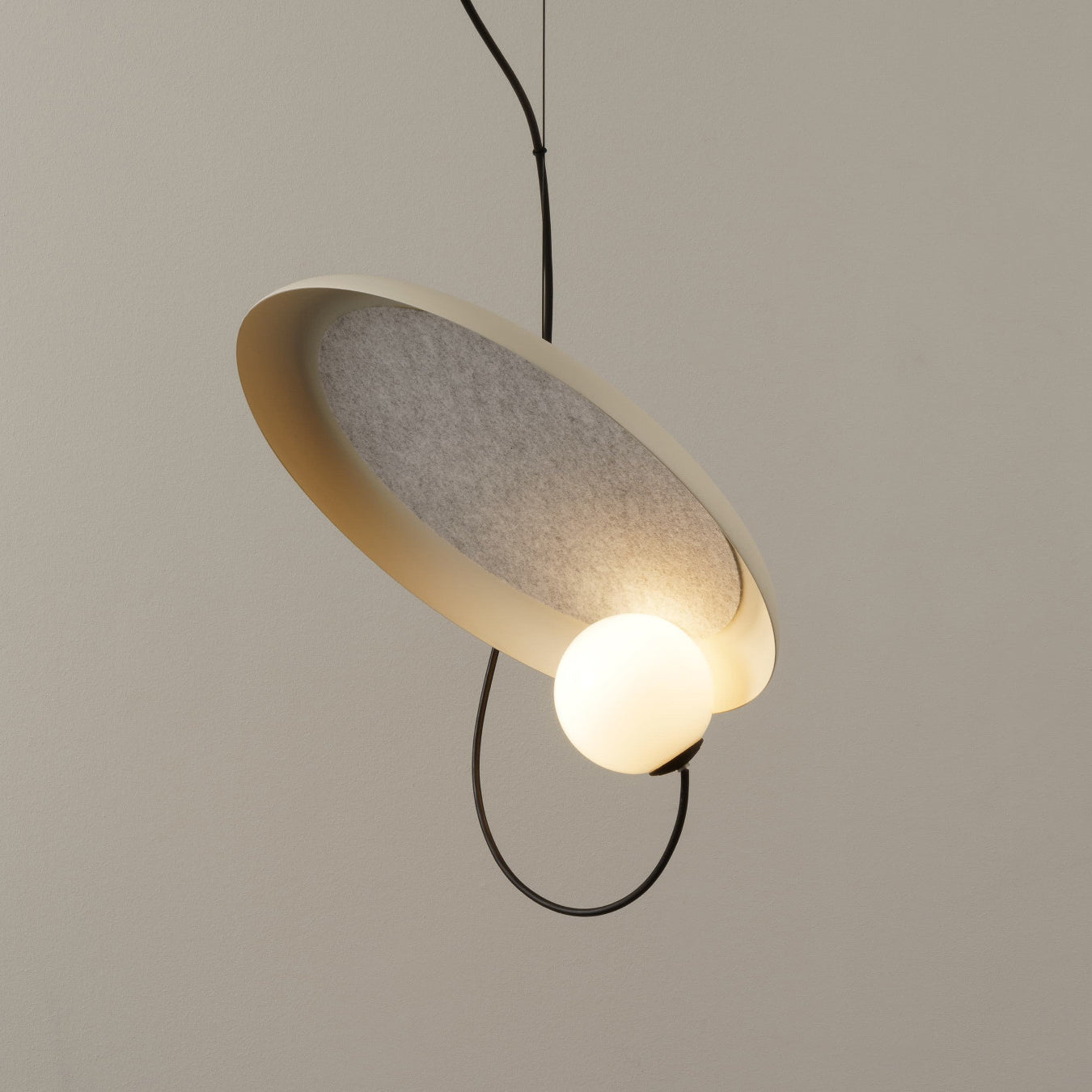 Acoustic Disc Pendant Lamp | Esilora