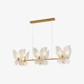 Lucenda Butterfly Chandelier - Gold Acrylic French Vintage Statement Light for Kitchen Island | Esilora