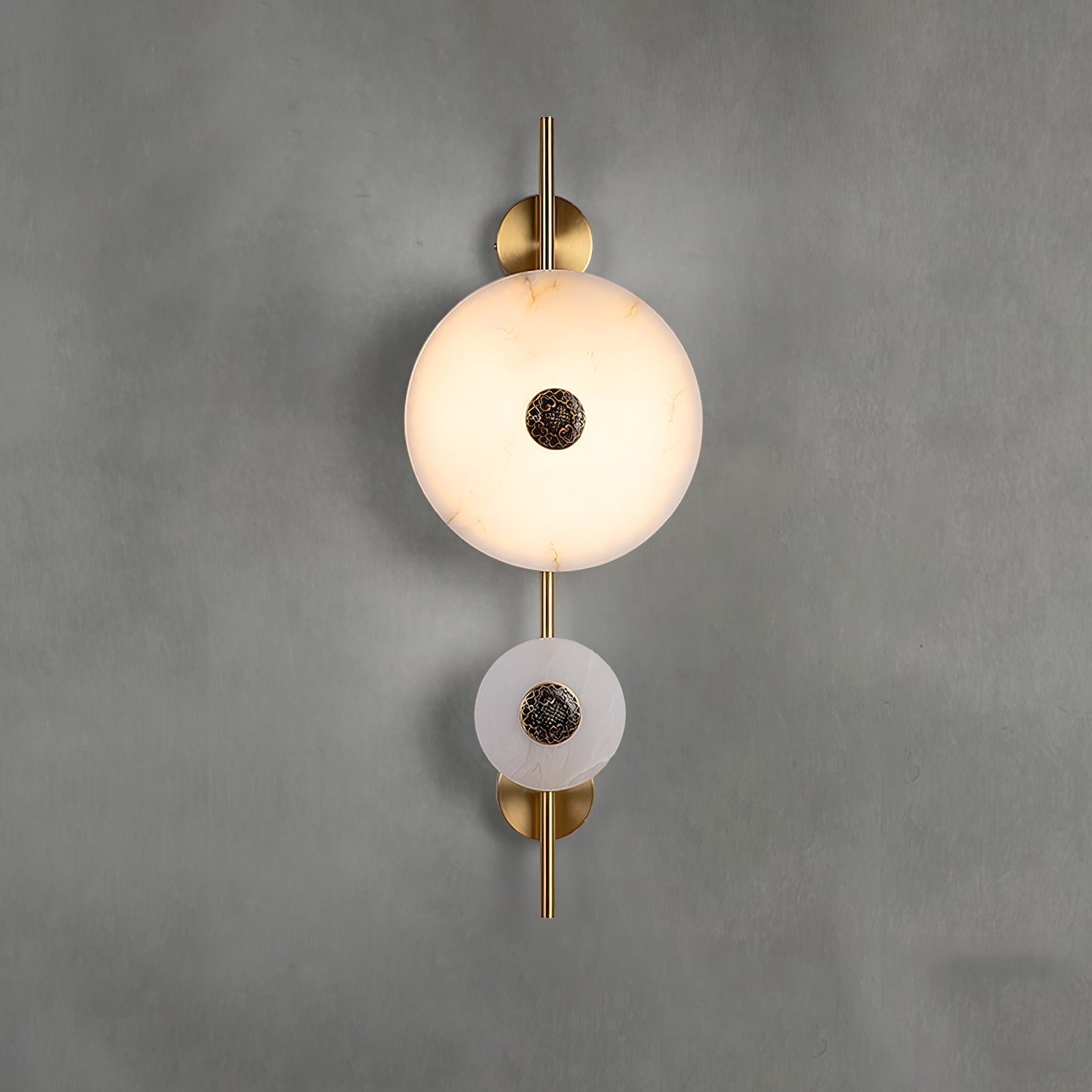Alabaster Eclipse Wall Light | Esilora