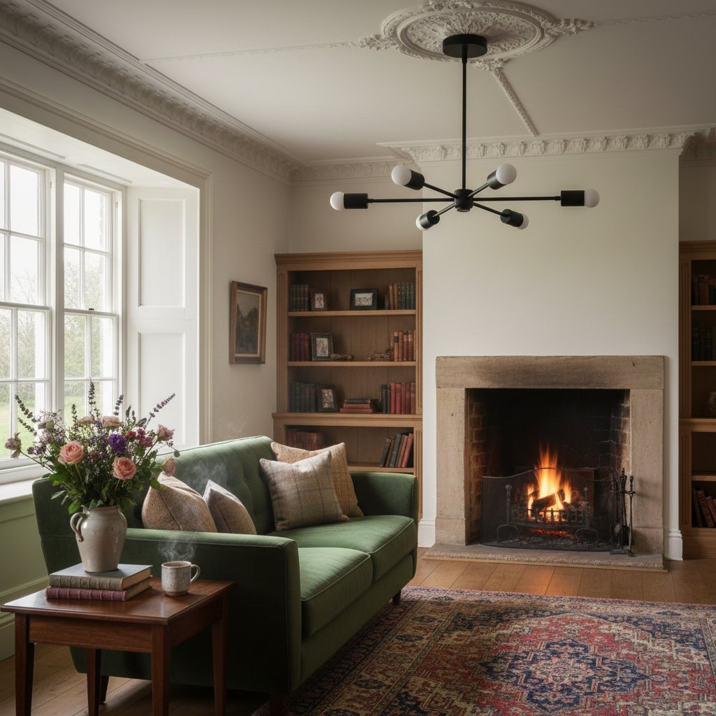 Mobilux Line Mid Century Modern Kronleuchter - 6-flammige Hängeleuchte | Esilora