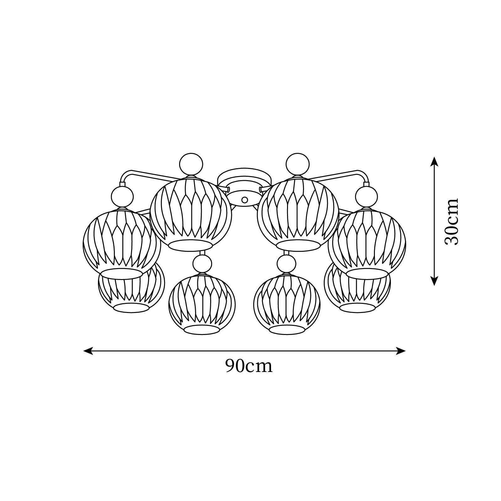 Renee Ceiling Light | Esilora