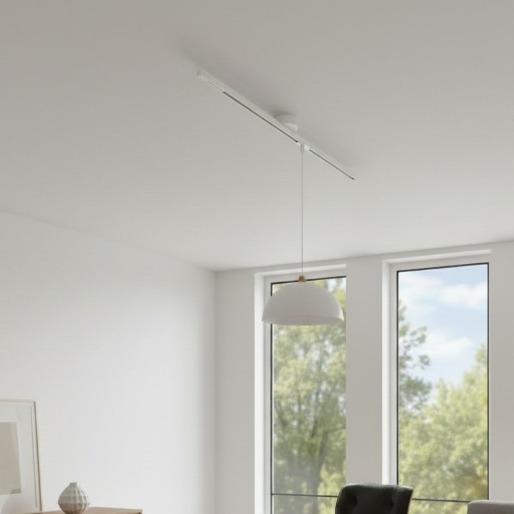 Axitra Rotatable Pendant Light Ceiling Rail – Sleek Adjustable Track for Pendant Lights Contemporary N21 | Esilora