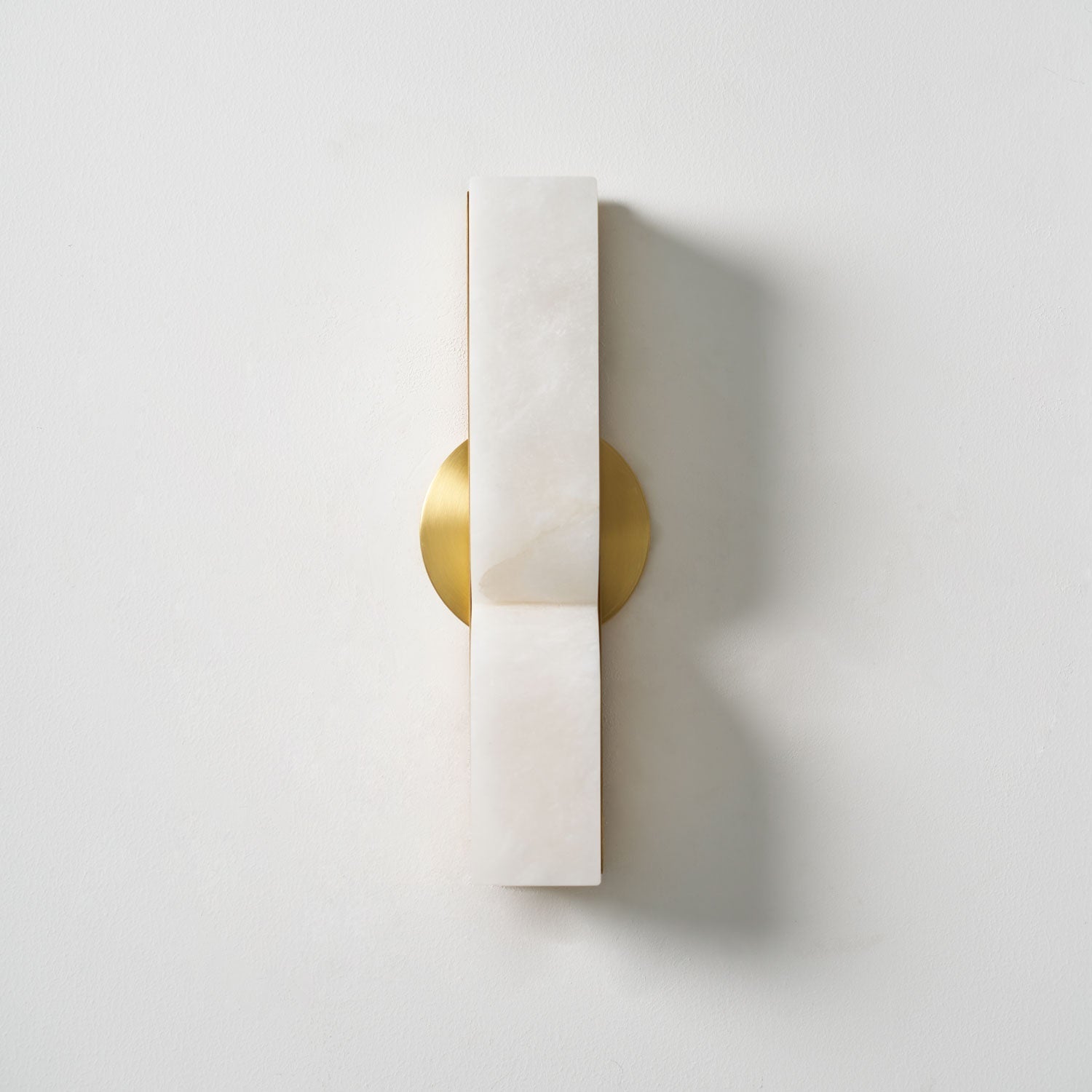 Moderne rechteckige Alabaster-Wandleuchte – Minimalistische Leuchte für Schlafzimmer Flur Wohnzimmer | Esilora