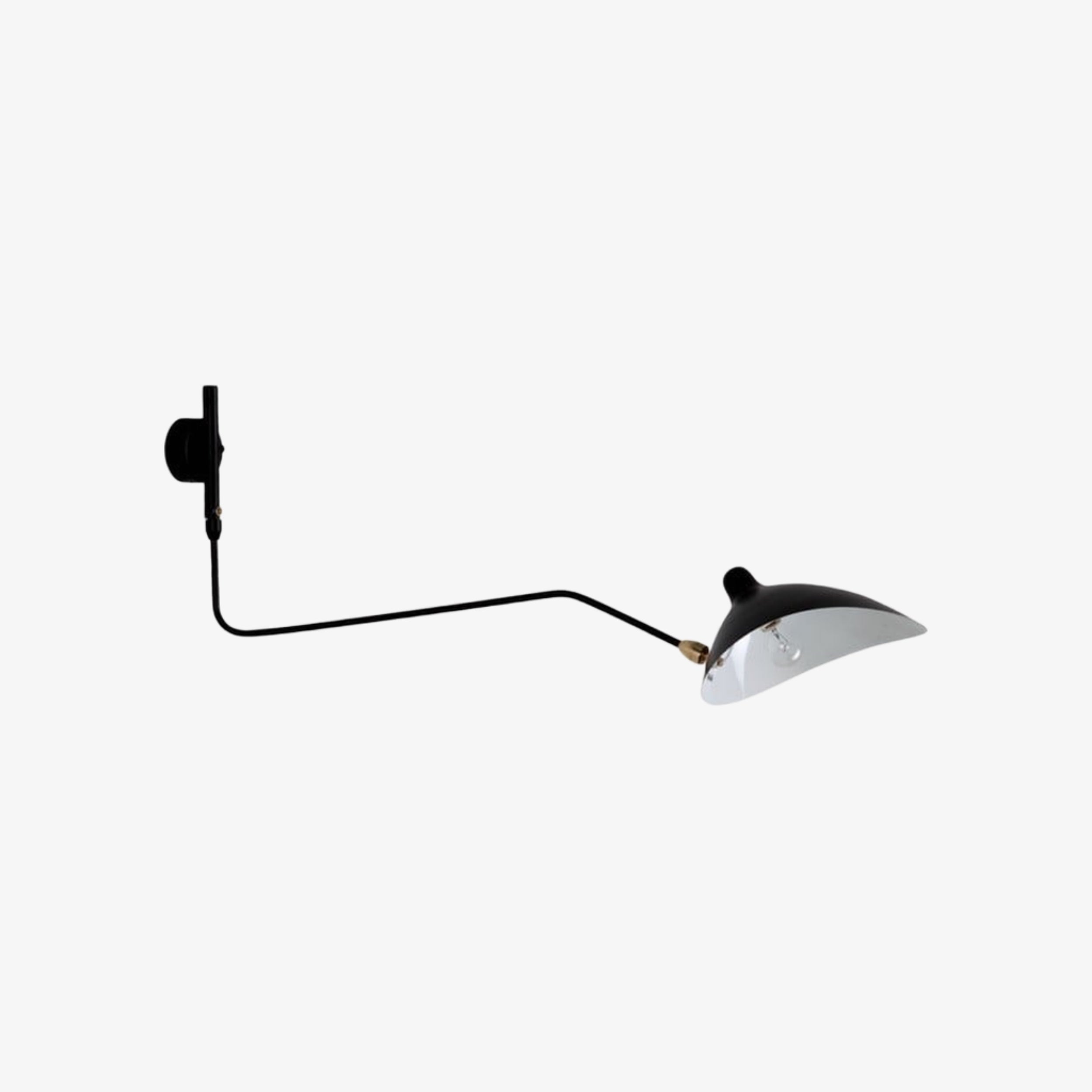 Arclume Modern Minimalist Designer Wall Lamp – Sleek Adjustable Arm Sconce Contemporary Lighting N42 | Esilora