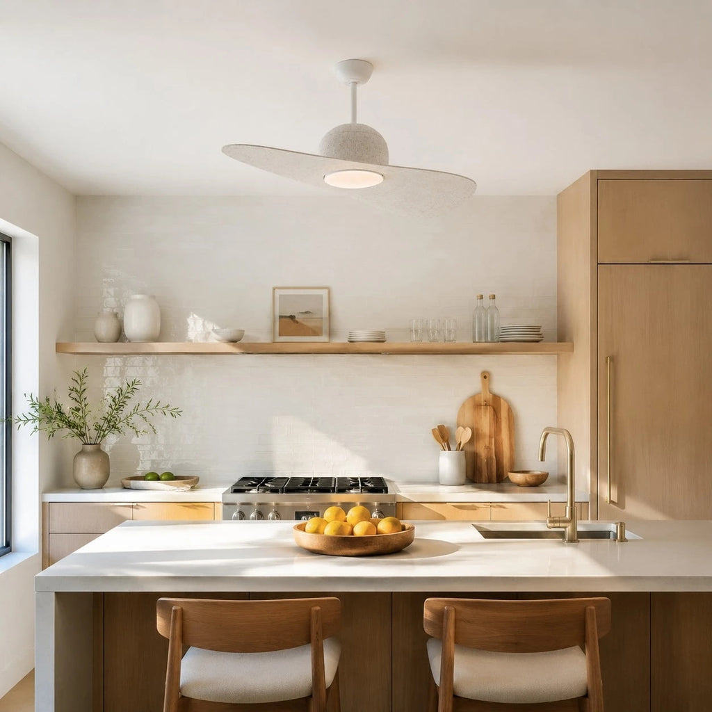 Luce per ventilatore da soffitto a due pale Hat | Esilora