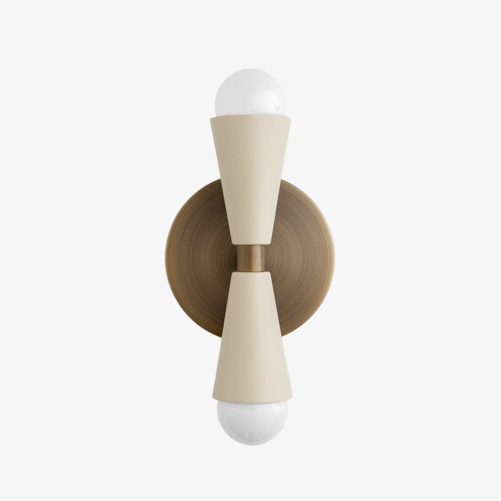 Pyralis Cone Modern Cone Wall Sconce – Modern Farmhouse Metal Wall Light for Hallway or Bathroom | Esilora