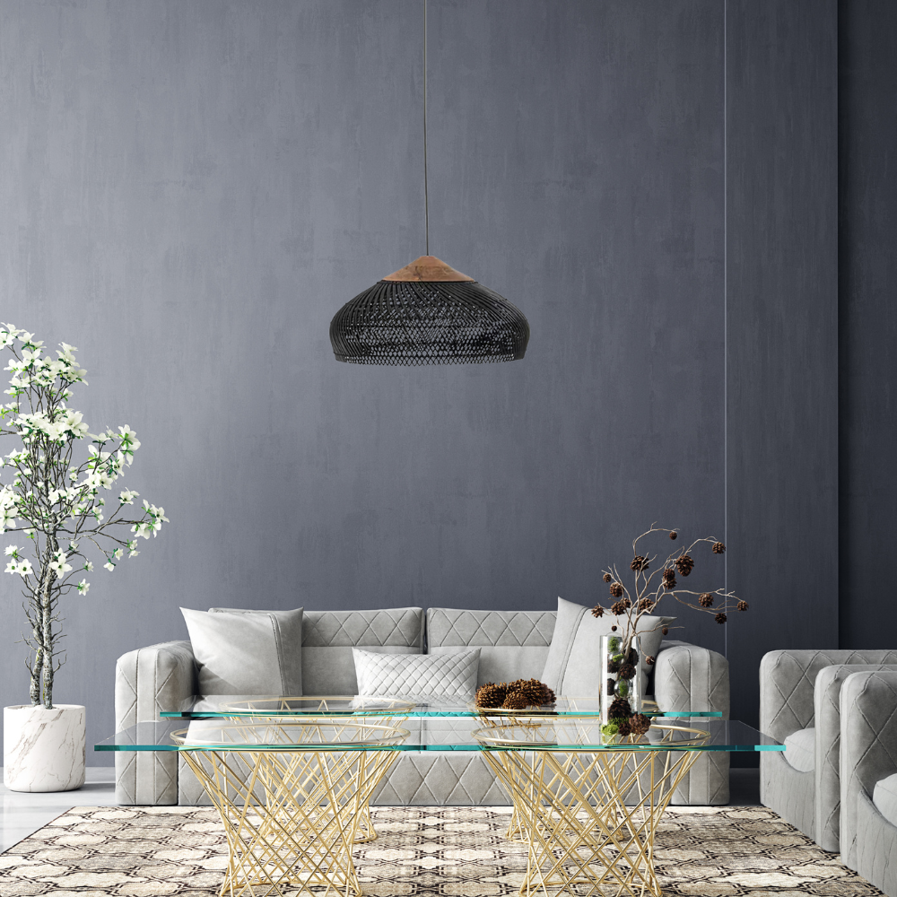 Retro Bohemian Rattan Pendant Light | Esilora